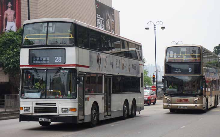 KMB Volvo Olympian Alexander Royale AV527 & Dennis Trident ALX500 ATR417